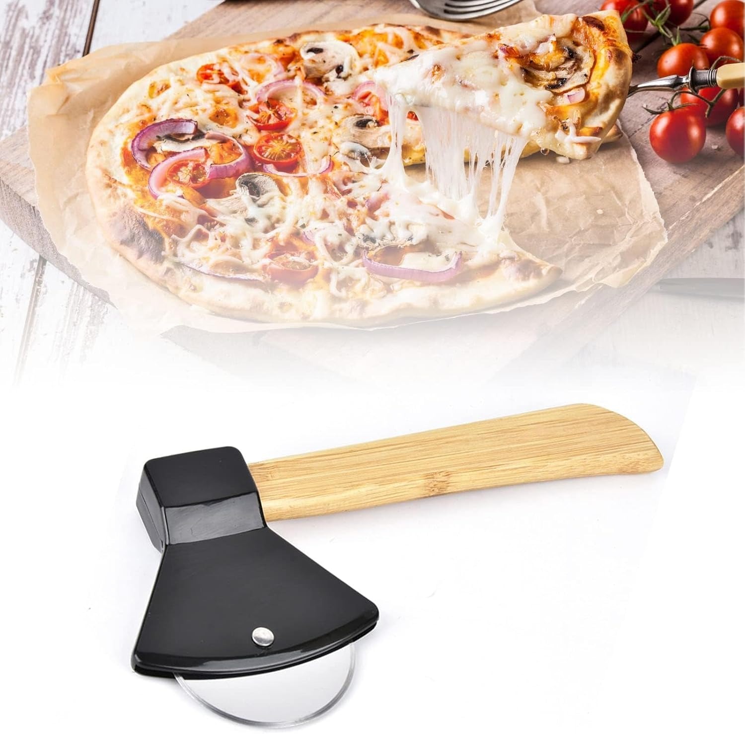 Cool Axe Shaped Pizza Cutter w - Kitchen Gadgets For Dad recension och pris
