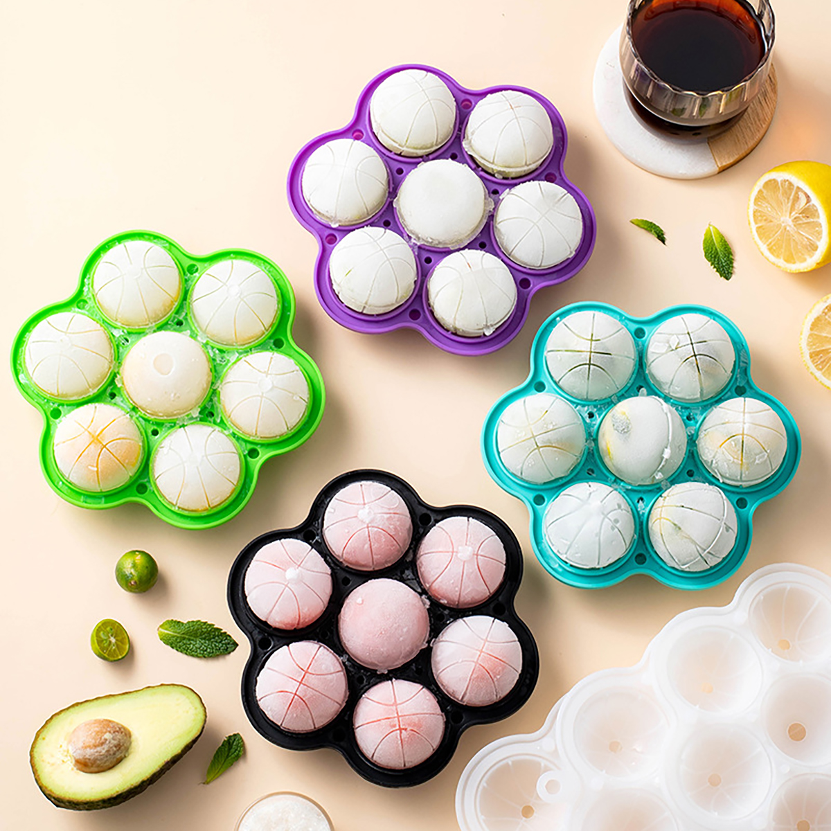 1pc Spherical Silicone Ice Gri - Kitchen Home Gadgets recension och pris