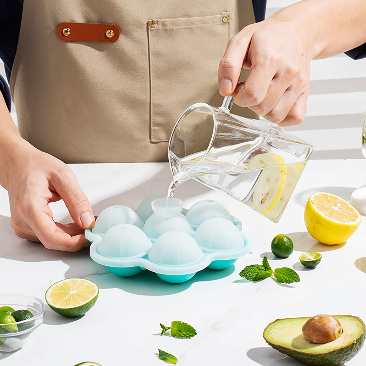 1pc Spherical Silicone Ice Gri - Kitchen Home Gadgets recension och pris