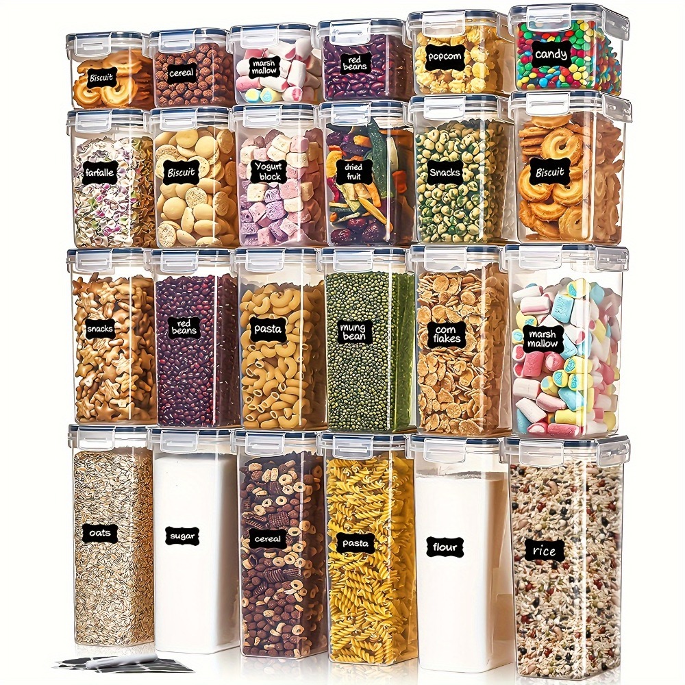 24Pcs Food Storage Containers  - Kitchen Home Gadgets recension och pris