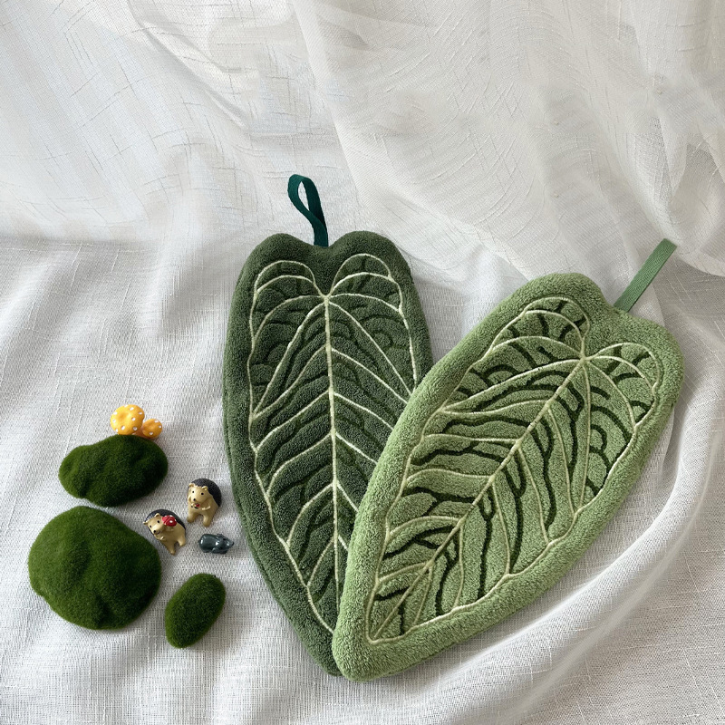 1PC Hot Plant Hand Towel Clean - Kitchen Gadgets Wholesale recension och pris
