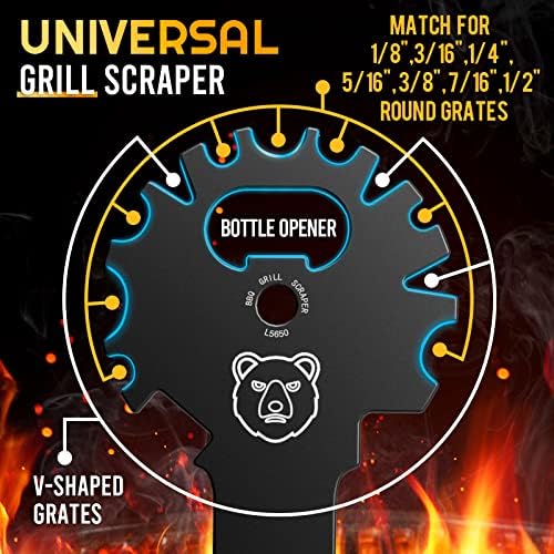 Grill Scraper Gift Set – Perfe - Kitchen Gadgets For Dad recension och pris
