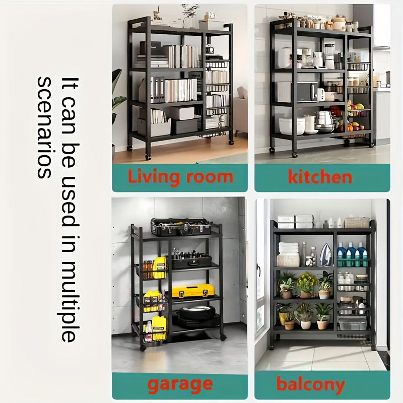 us1pc Movable Storage Rack, Ad - Kitchen Gadgets Gift recension och pris