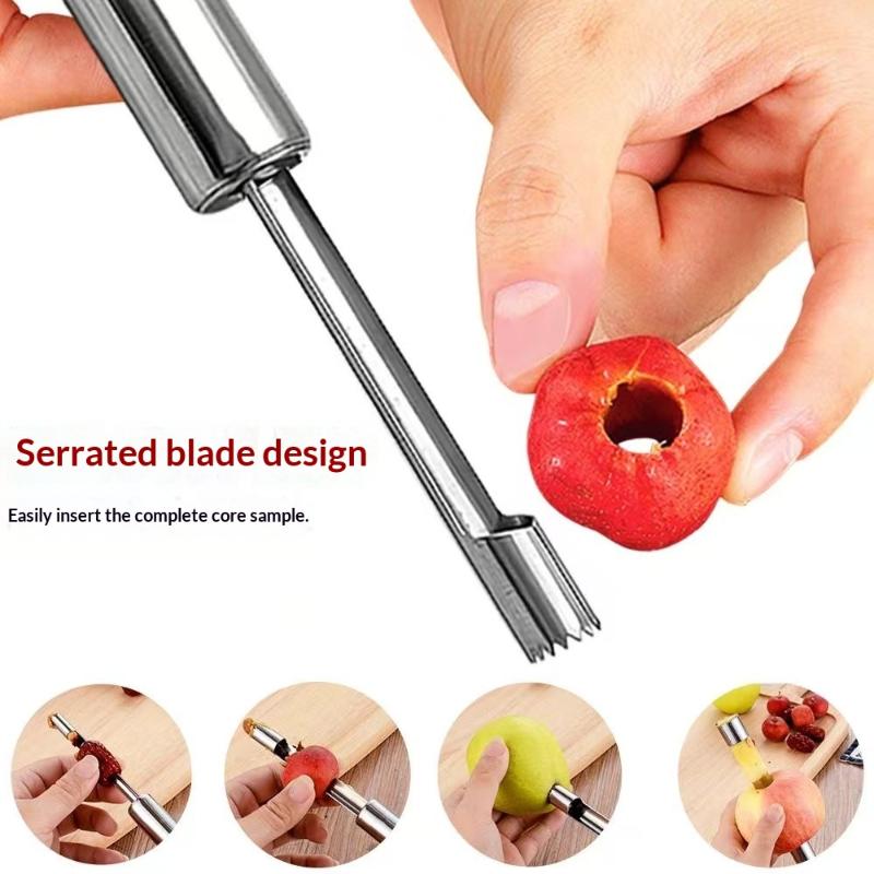 4pcs Fruit Core Remover Cutter - Kitchen Home Gadgets recension och pris