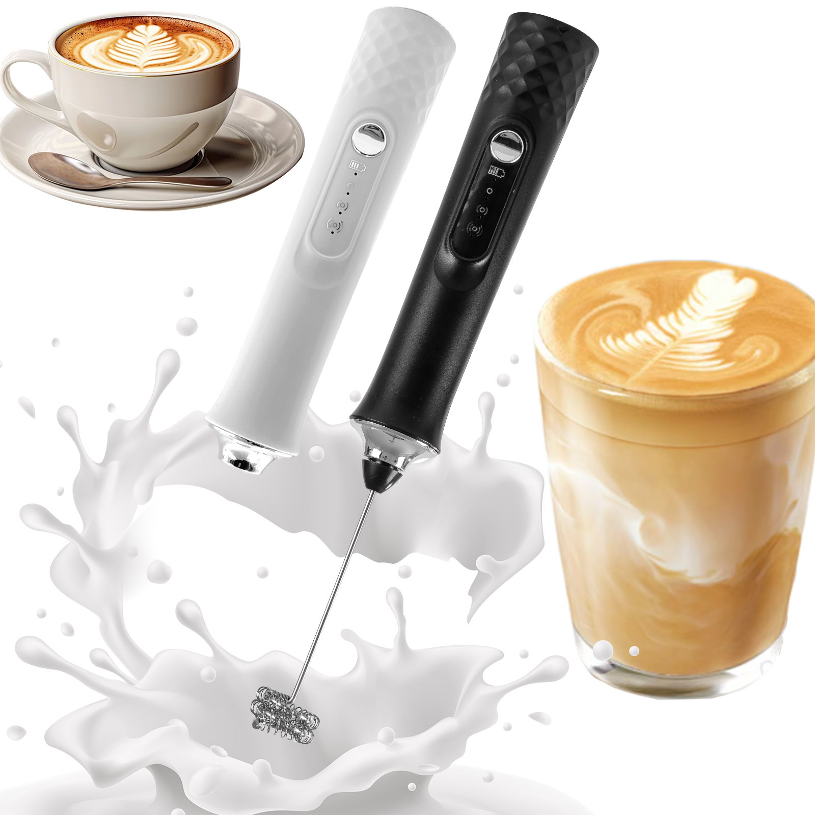 Powerful Electric Milk Frother - Kitchen Gadgets Gift recension och pris