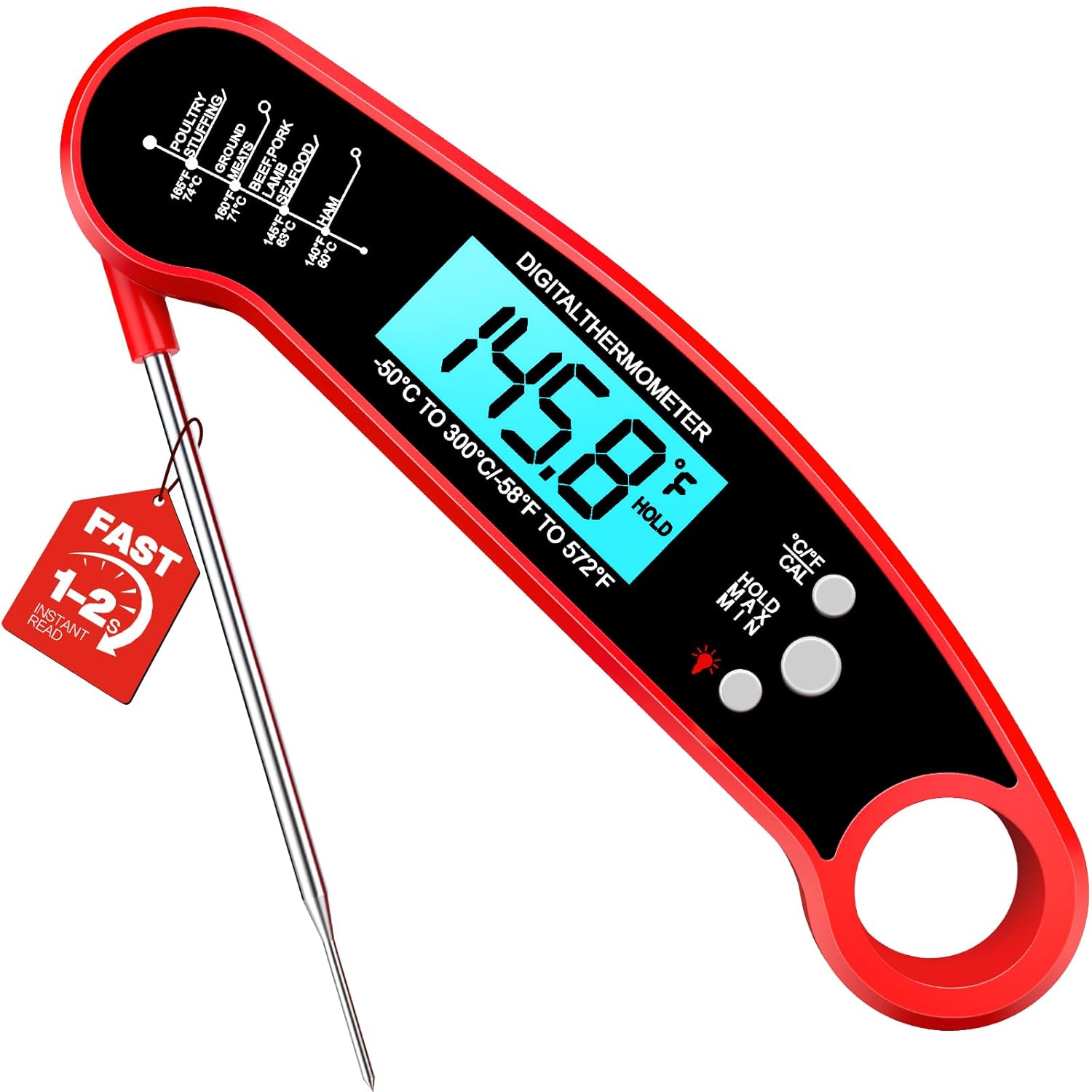 Meat Thermometer Digital – Ins - Kitchen Gadgets For Dad recension och pris