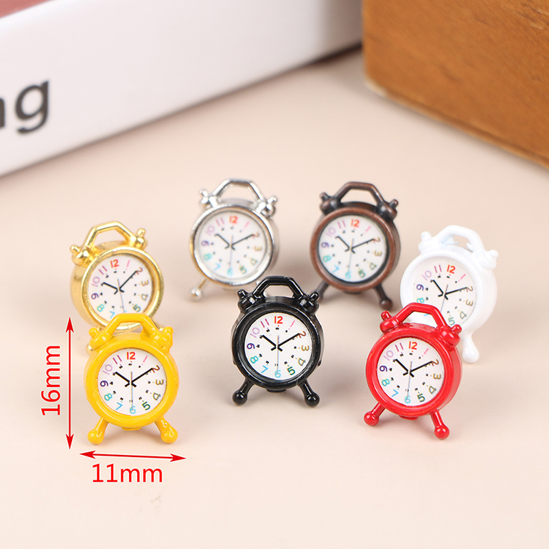 1PC 1:12 Scale Alarm Clock Dol - Kitchen Gadgets Wholesale recension och pris