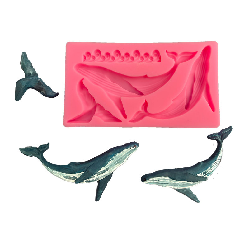 DIY Whale Silicone Mold Ocean  - Kitchen Gadgets Wholesale recension och pris