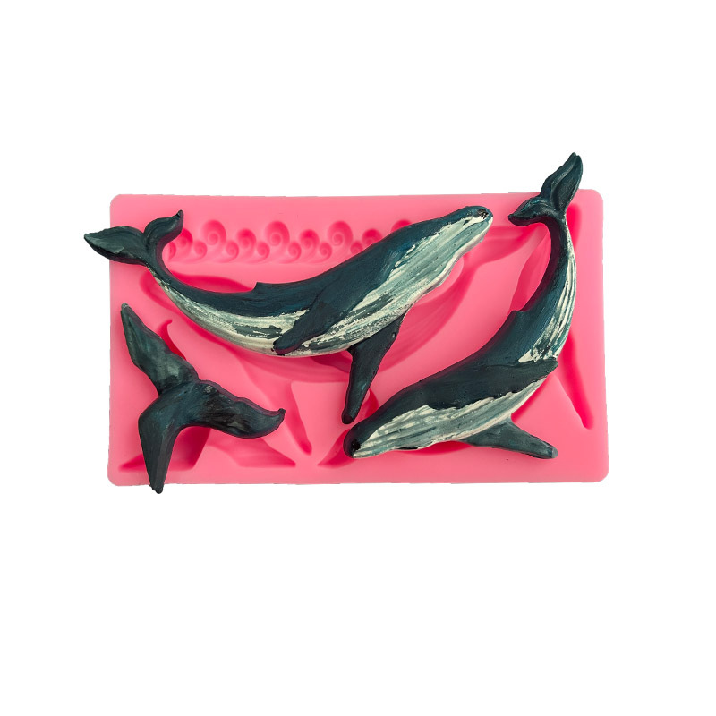 DIY Whale Silicone Mold Ocean  - Kitchen Gadgets Wholesale recension och pris