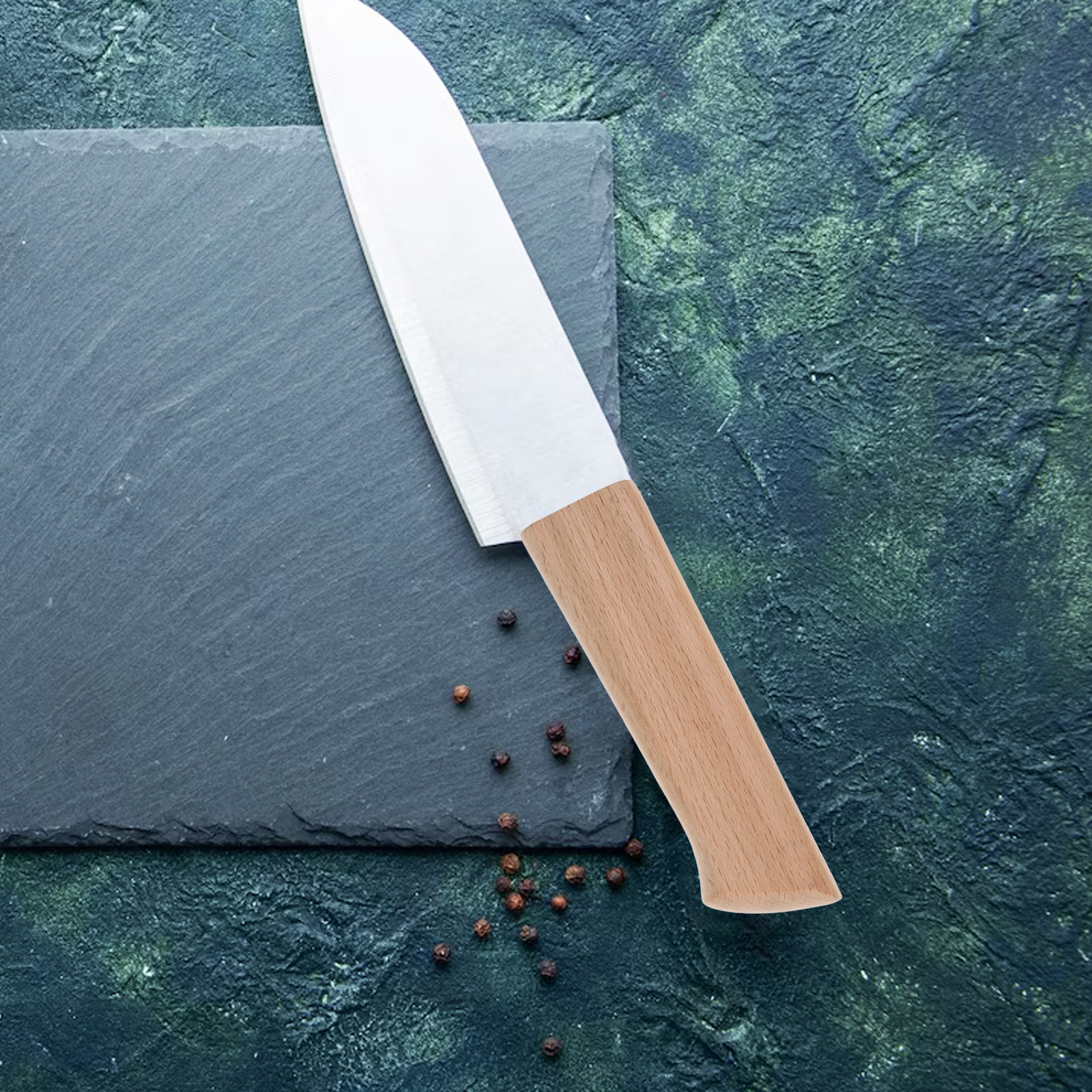 2Pcs Kitchen Knife Wooden DIY  - Kitchen Gadgets Wholesale recension och pris