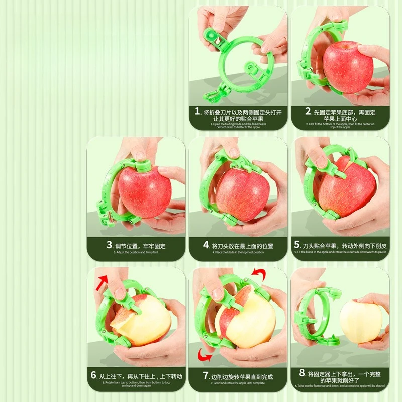 Handheld Rotary Apple Peeler S - Kitchen Gadgets Gift Ideas recension och pris
