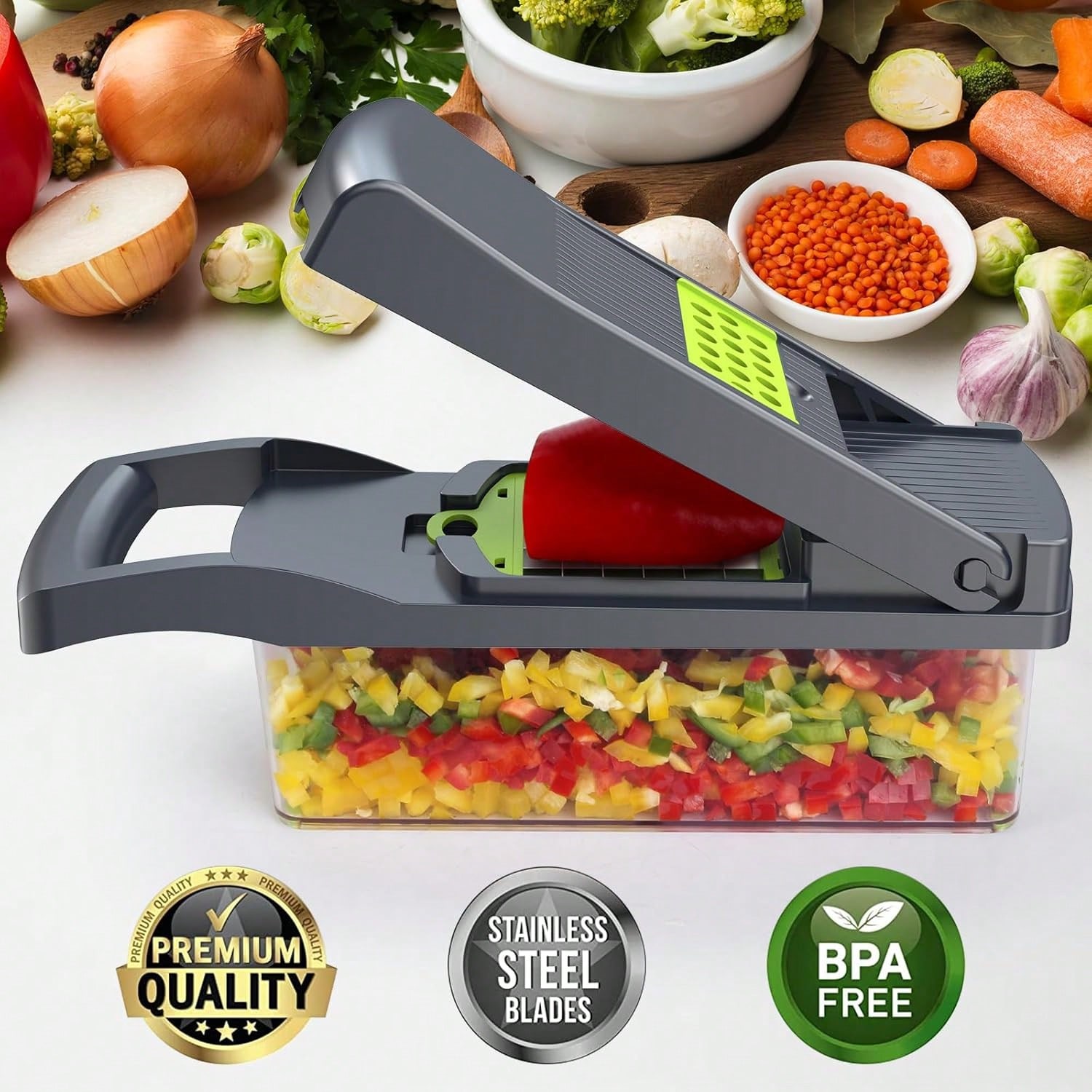 15 In 1 Multifunctional Vegeta - Kitchen Gadgets Gift recension och pris