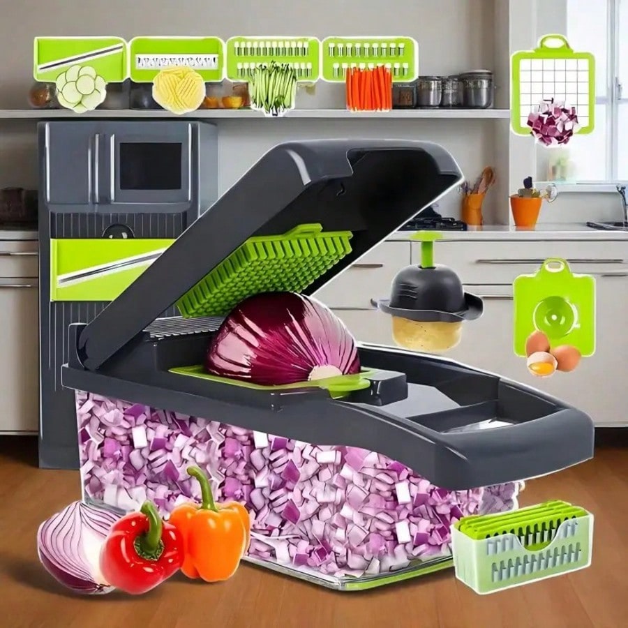 15 In 1 Multifunctional Vegeta - Kitchen Gadgets Gift recension och pris