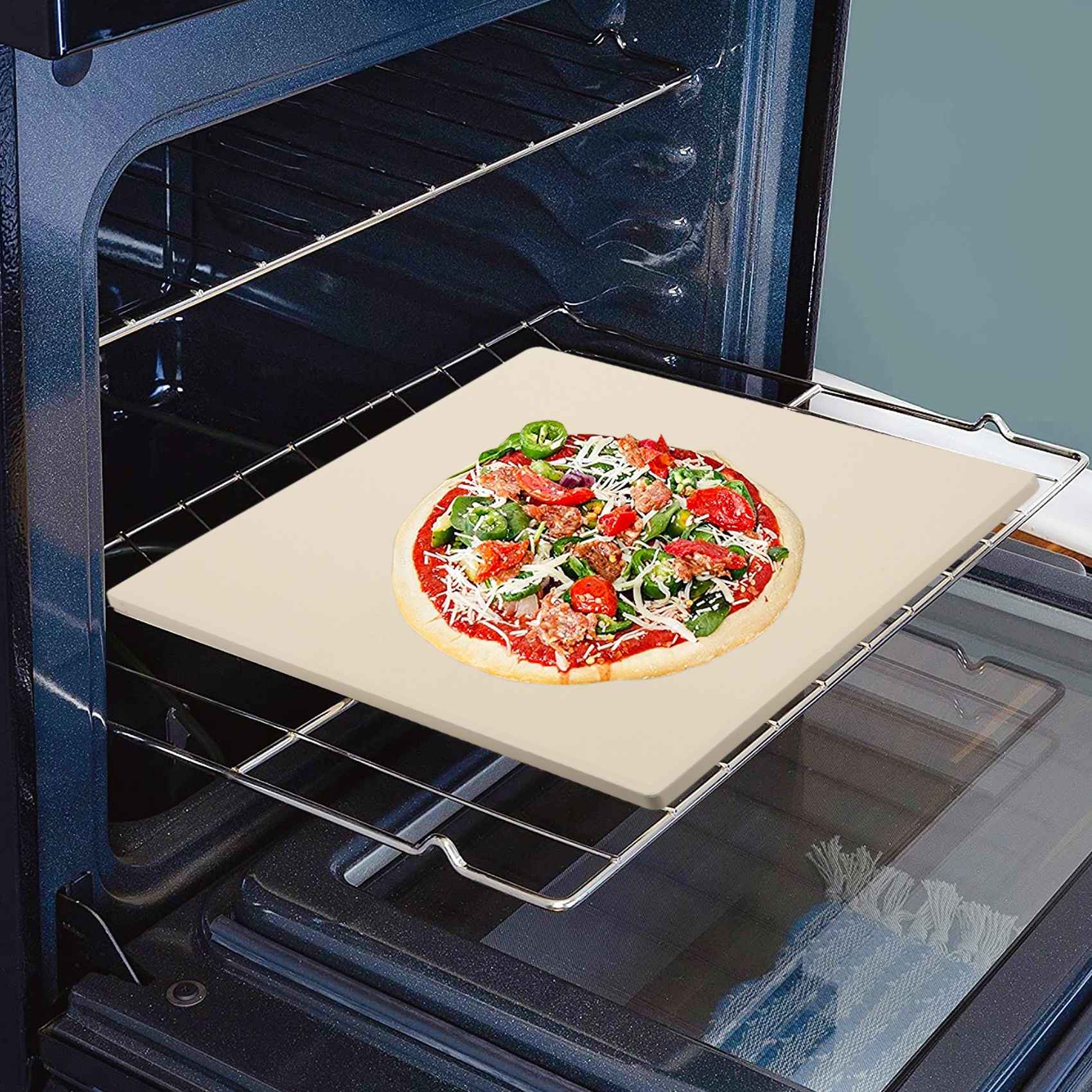 Pizza Stone For Cooking Baking - Pizza Stone Baking recension och pris