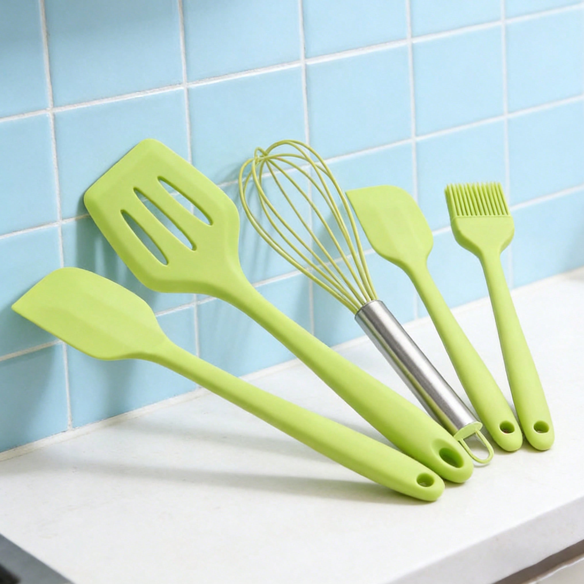 Silicone Cooking Utensils Set, - Kitchen Home Gadgets recension och pris