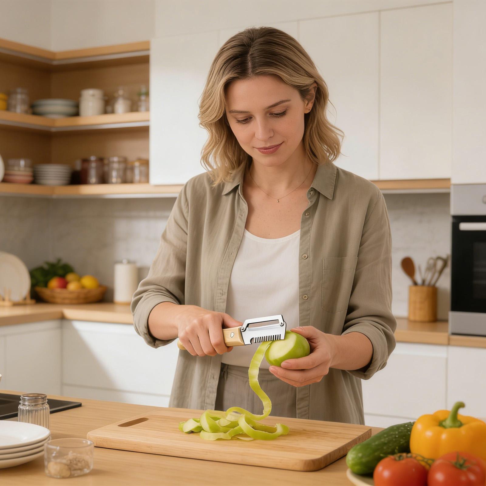 2Pcs Multifunctional Vegetable - Kitchen Gadgets Built In recension och pris