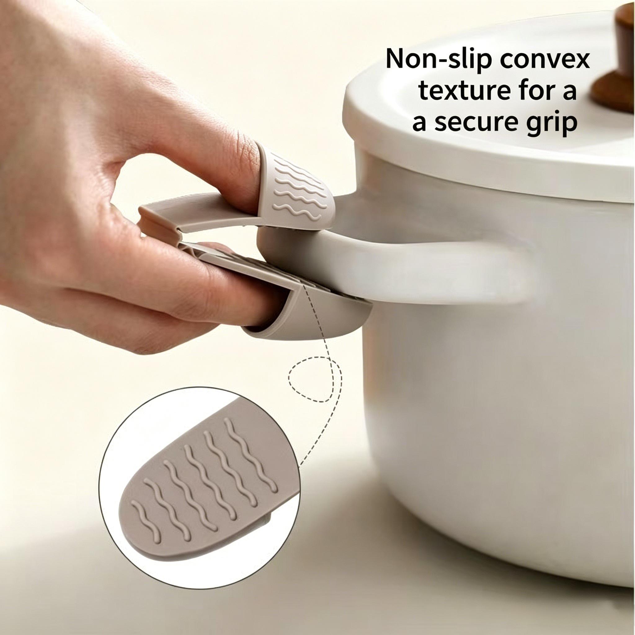 Anti-Slip Silicone Cooking Glo - Kitchen Gadgets Built In recension och pris