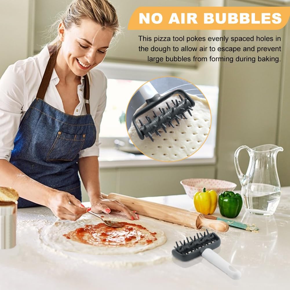 Pizza Dough Docker,Pastry Roll - Pizza Stone Baking recension och pris