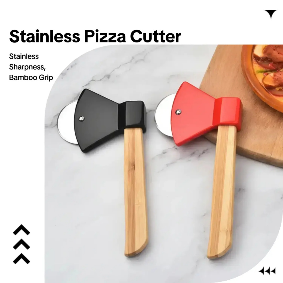 Funny & Cool Axe Pizza Cutter  - Kitchen Gadgets For Dad recension och pris