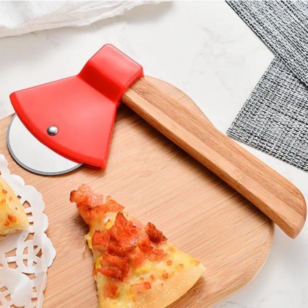 Funny & Cool Axe Pizza Cutter  - Kitchen Gadgets For Dad recension och pris