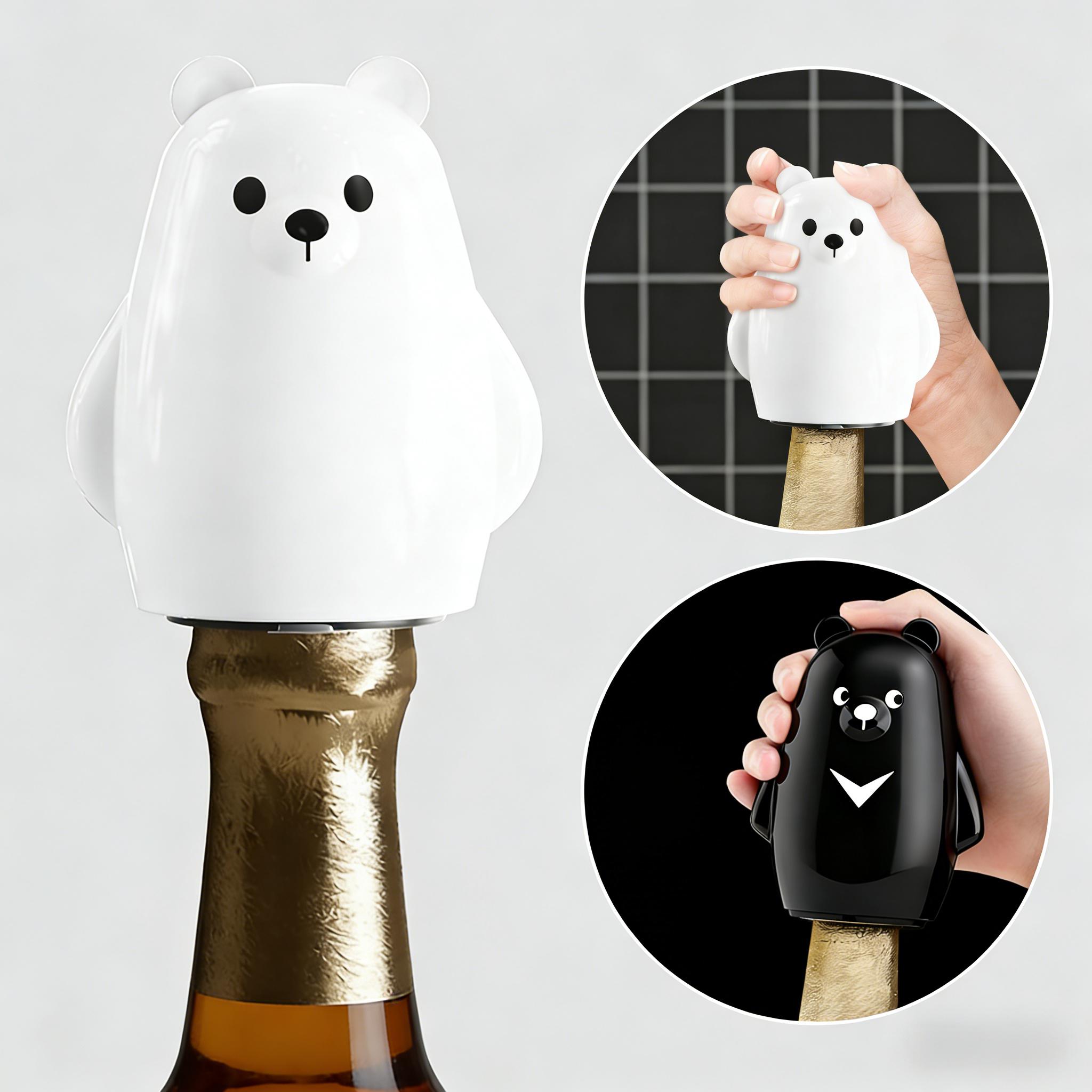 Cute Black & White Bear Bottle - Kitchen Gadgets Gift Ideas recension och pris