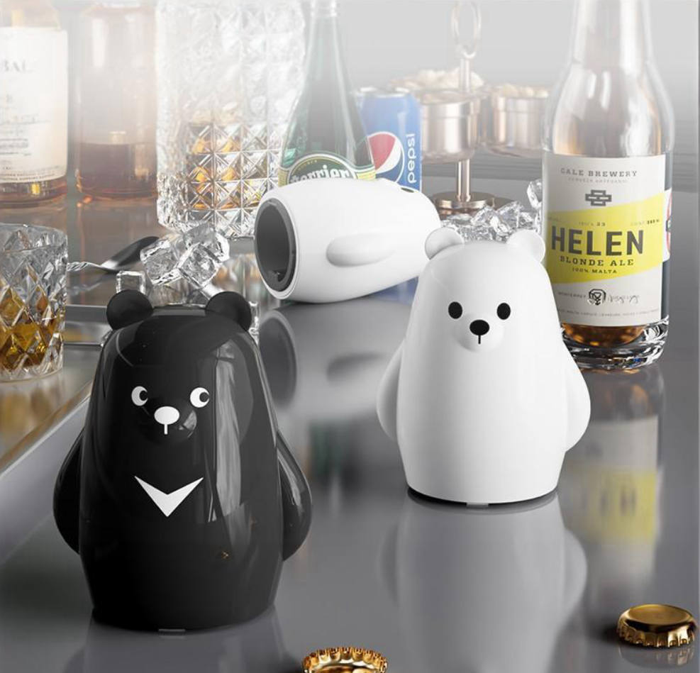 Cute Black & White Bear Bottle - Kitchen Gadgets Gift Ideas recension och pris